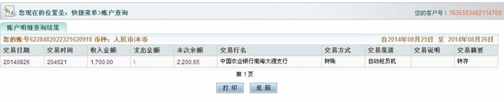 購壓邊機(jī)和兩把剪刀8月24日佛山客戶匯款1700元至農(nóng)行卡